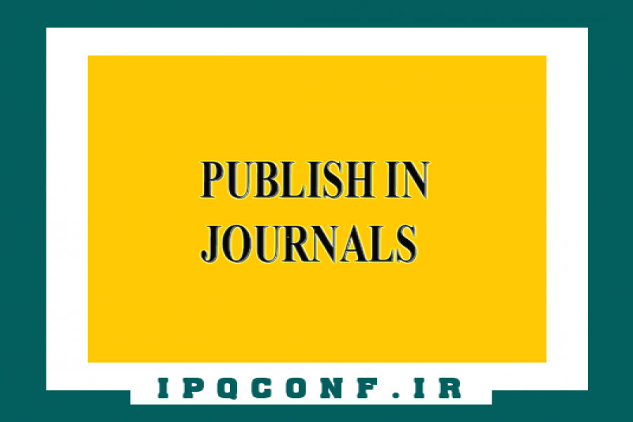 PUBLISH IN JOURNALS
